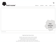 Tablet Screenshot of fivetimesone.com